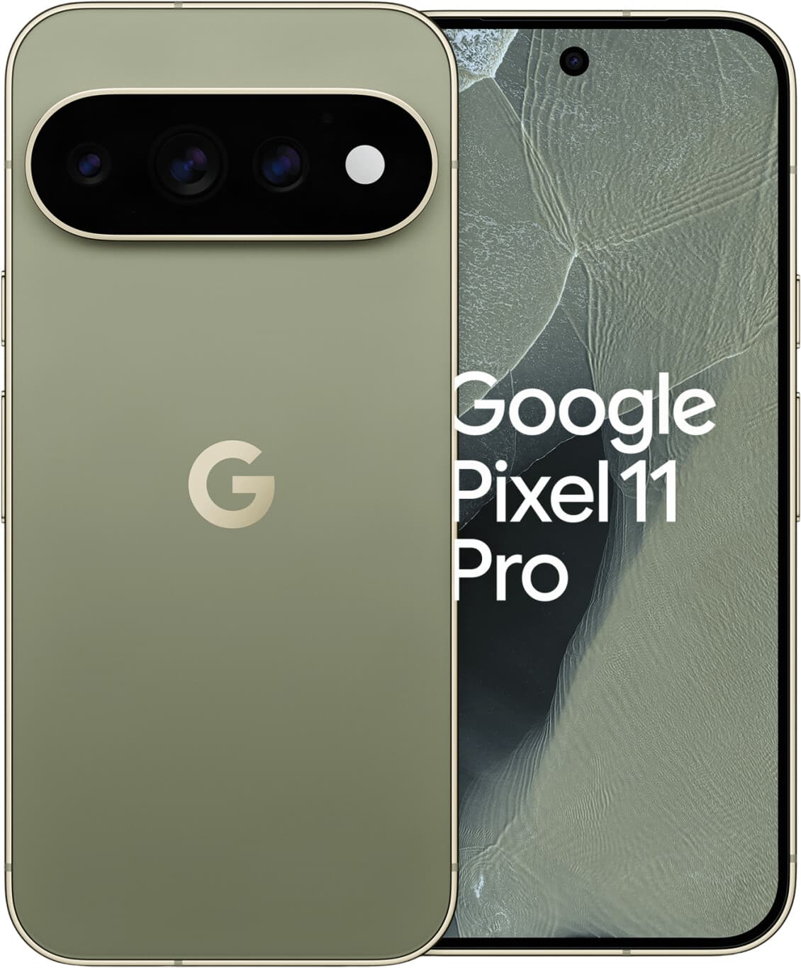 Google Pixel 11 Pro vert olive